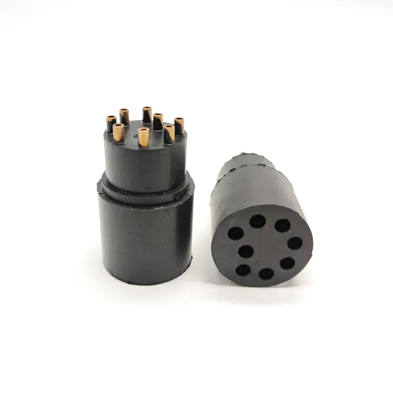 AT8F 8핀 산업용 수중 커넥터